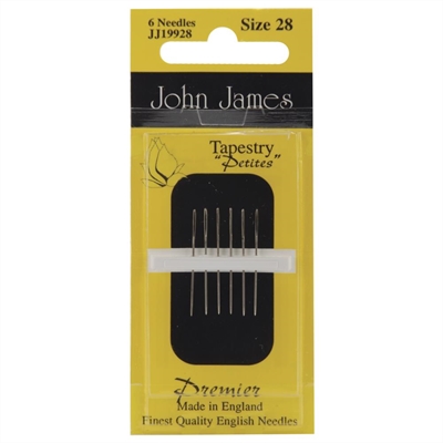 John James Tapestry Needles - Size 28 Petites